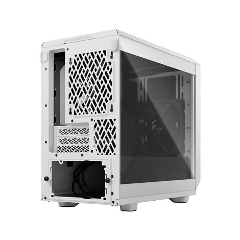 Fractal Design | Meshify 2 Nano | Side window | White TG clear tint | ITX | Power supply included No | ATX - 4